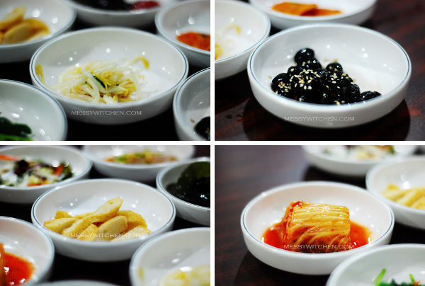 Banchan @ Korean BBQ Seoul Garden Restaurant
